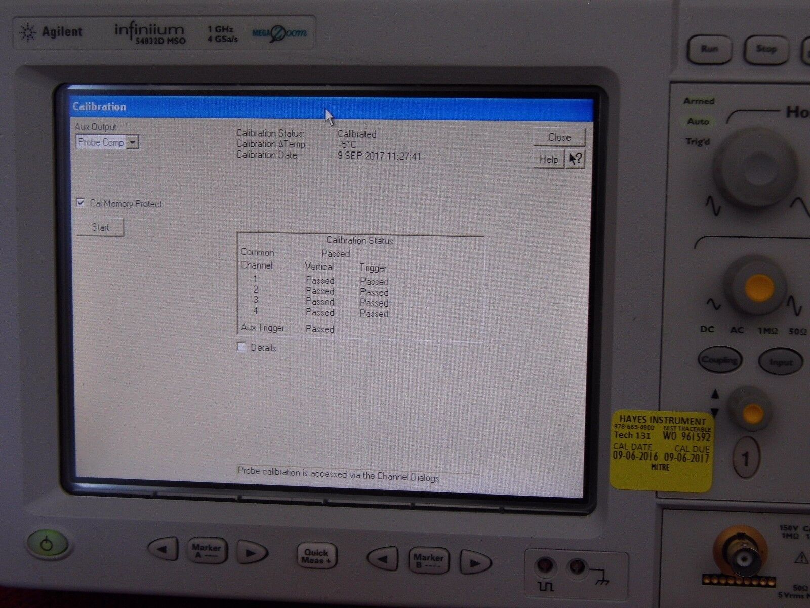 Agilent/HP54832D w/M1 Jitter & 040 1GHz,4GS/s,4CH+16CH w/Digital POD,clips, Agilent/HP54832D w/M1 Jitter & 040 1GHz,4GS/s,4CH+16CH w/Digital POD,clips,